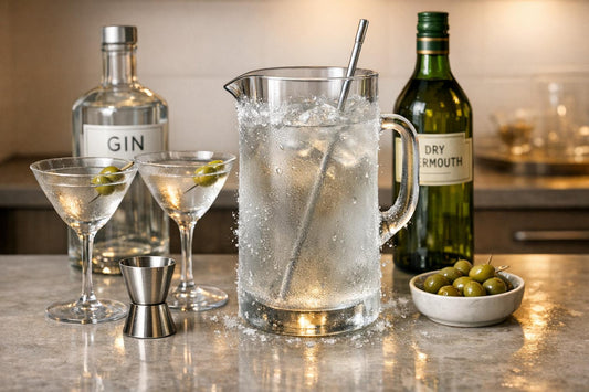 How to pre-batch martinis?