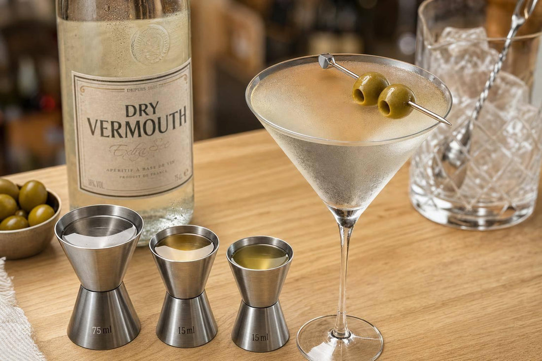 Dry Vermouth in Martinis-How to Make a Dirty Martini: Recipe, Ratios and the Best Vermouth for It