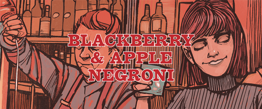 BLACKBERRY & APPLE NEGRONI