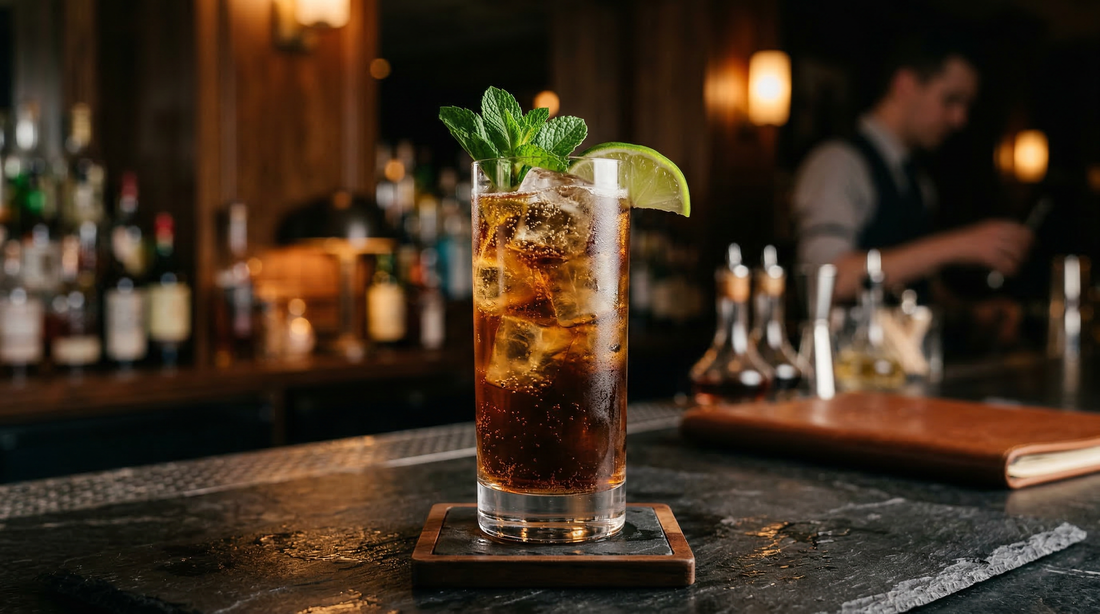 Britannica Fernet & Ginger cocktail recipe