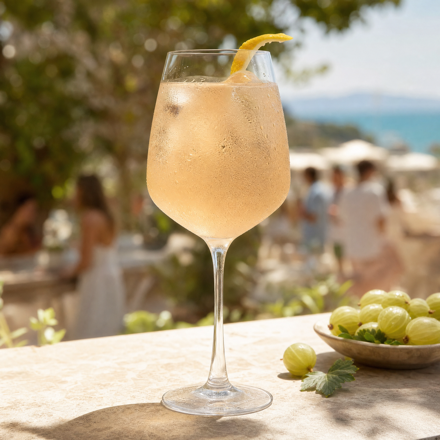 GOOSEBERRY SPRITZ.